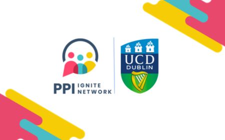 Decorative icons of PPI Ignite Network and UCD